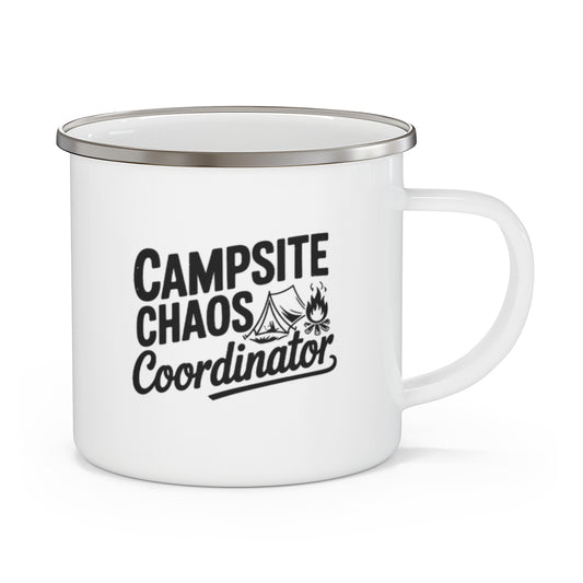 Campsite Chaos Coordinator Camping Mug - t246a25