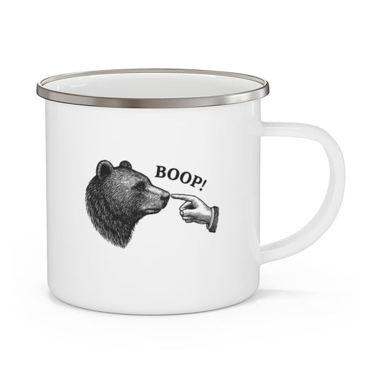 Boop the Bear Funny Camping Mug for Outdoorsy Jokesters - t425a25