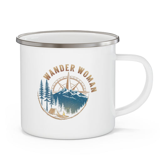 Wander Woman Outdoor Camping Mug for Adventurous Women - t58a25