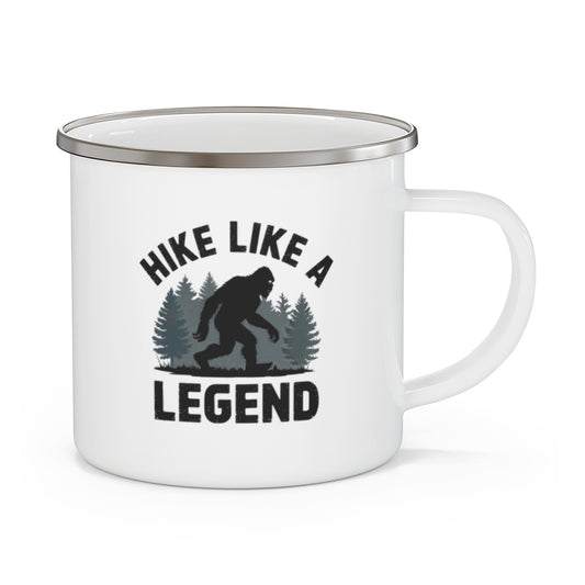 Hike Like a Legend Bigfoot Mug - Camping Gift - t110a25