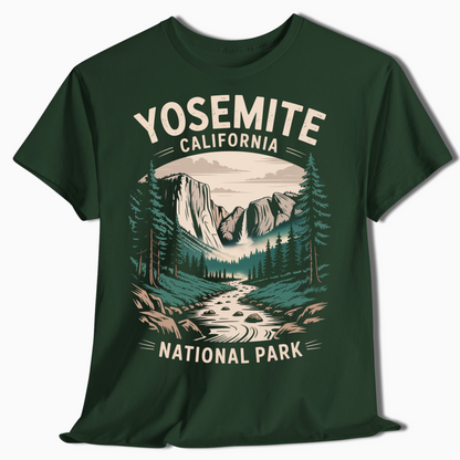Yosemite National Park T-Shirt for Outdoor Lovers - t285a25