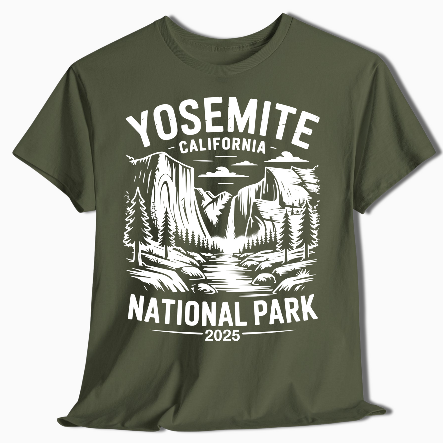 Vintage Yosemite National Park Shirt - Custom Year - t380a25