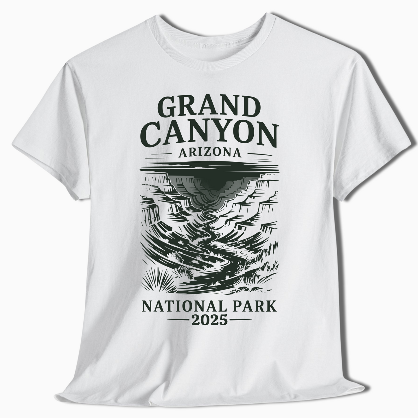 Grand Canyon National Park T-Shirt with Custom Year - t287a25