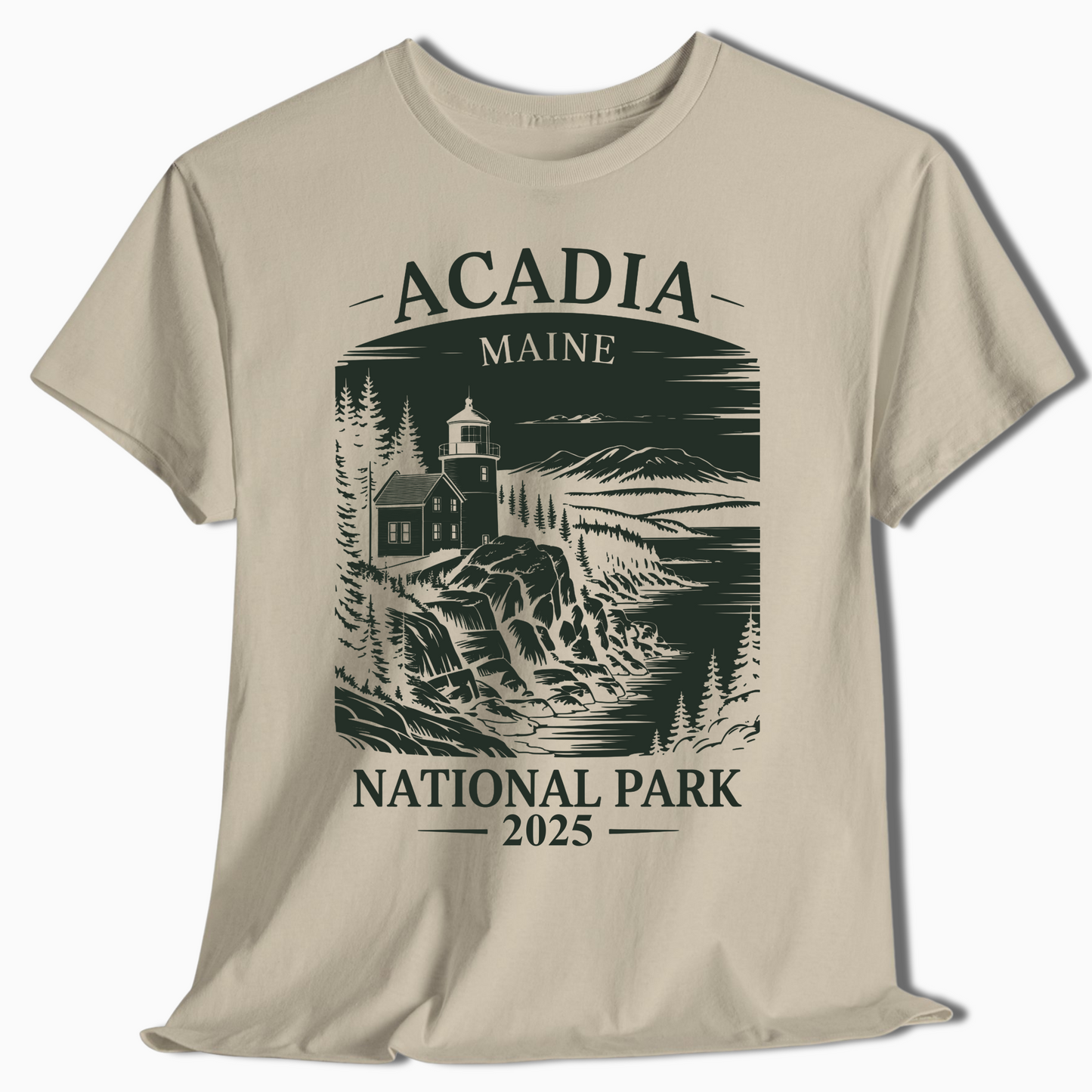 Acadia National Park Maine Shirt - Custom Year Option - t305a25
