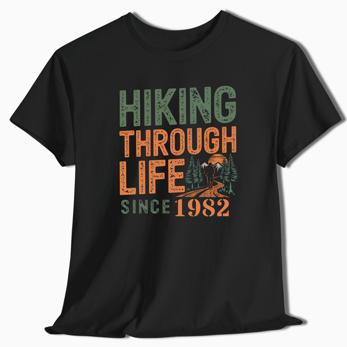 Personalized Hiking Through Life T-Shirt