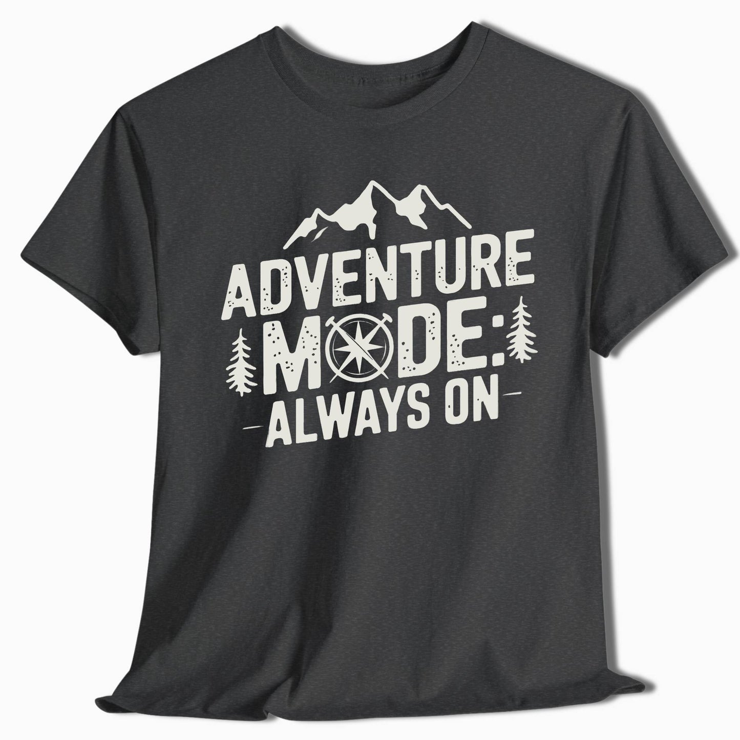 Adventure T-Shirt Adventure Mode Always On - t109a25