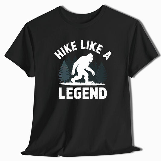 Bigfoot T-Shirt Hike Like a Legend - t110a25