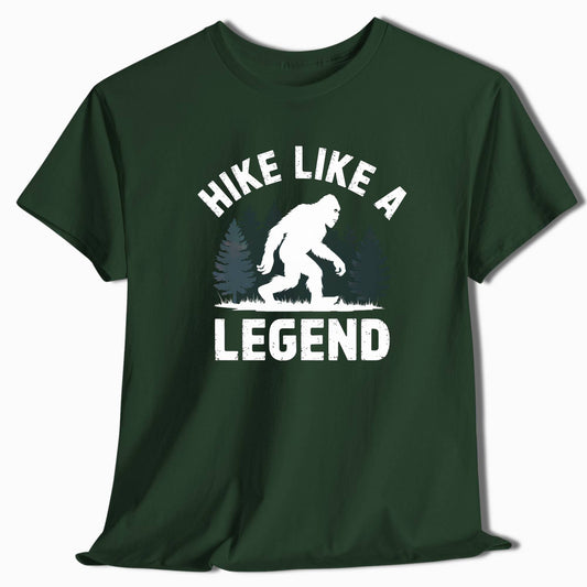 Bigfoot T-Shirt Hike Like a Legend - t110a25