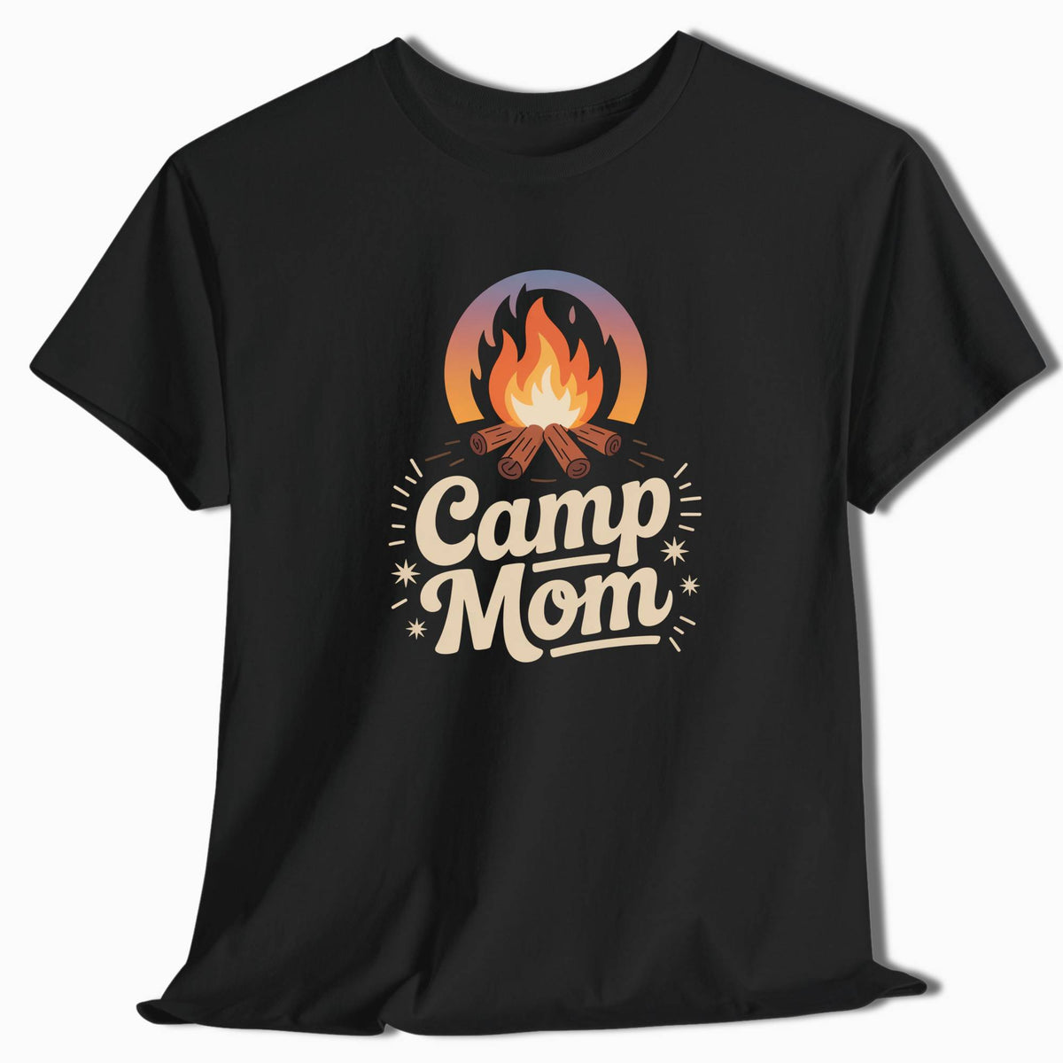 Camping T-Shirt Camp Mom Campfire - t159a25