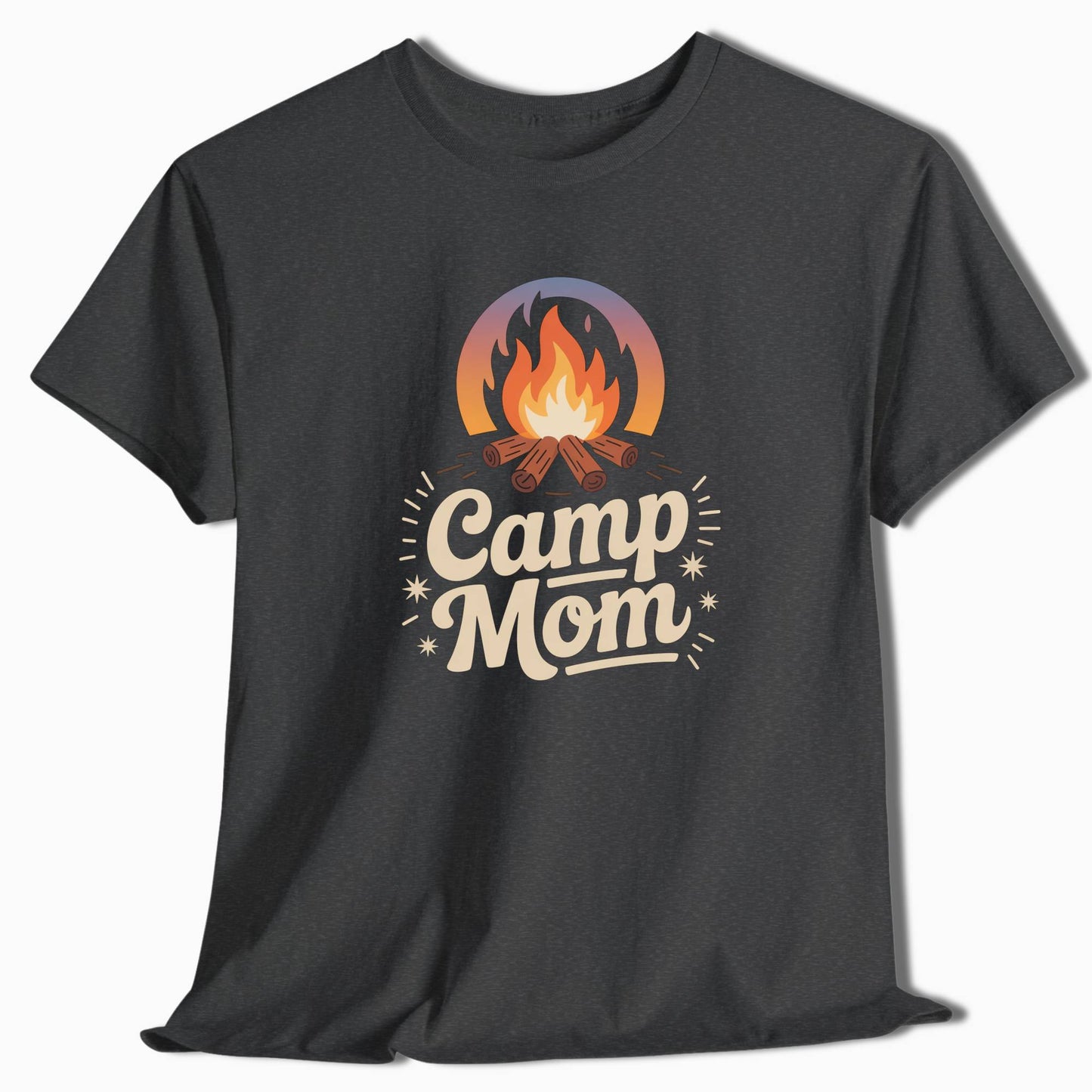 Camping T-Shirt Camp Mom Campfire - t159a25