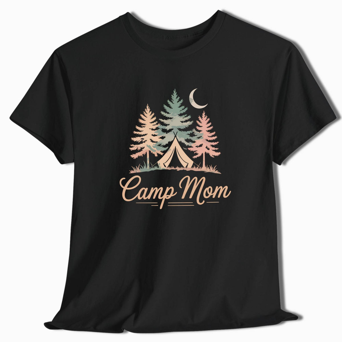 Camping T-Shirt Camp Mom - t163a25