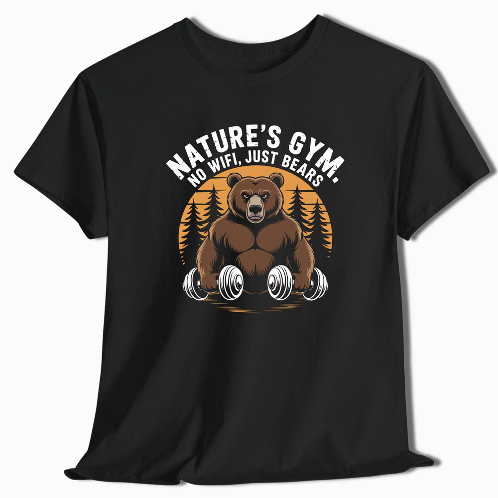 Hiking T-Shirt Nature's Gym - Front View