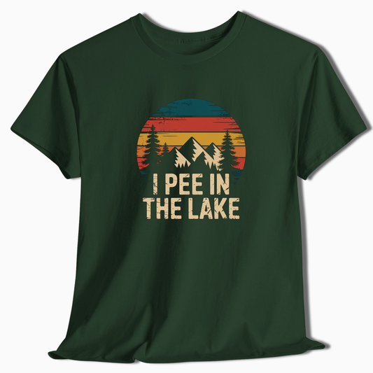 I Pee In The Lake - T-Shirt - t178a25