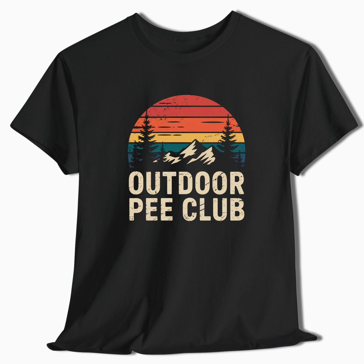 Outdoor Pee Club - T-Shirt - t183a25