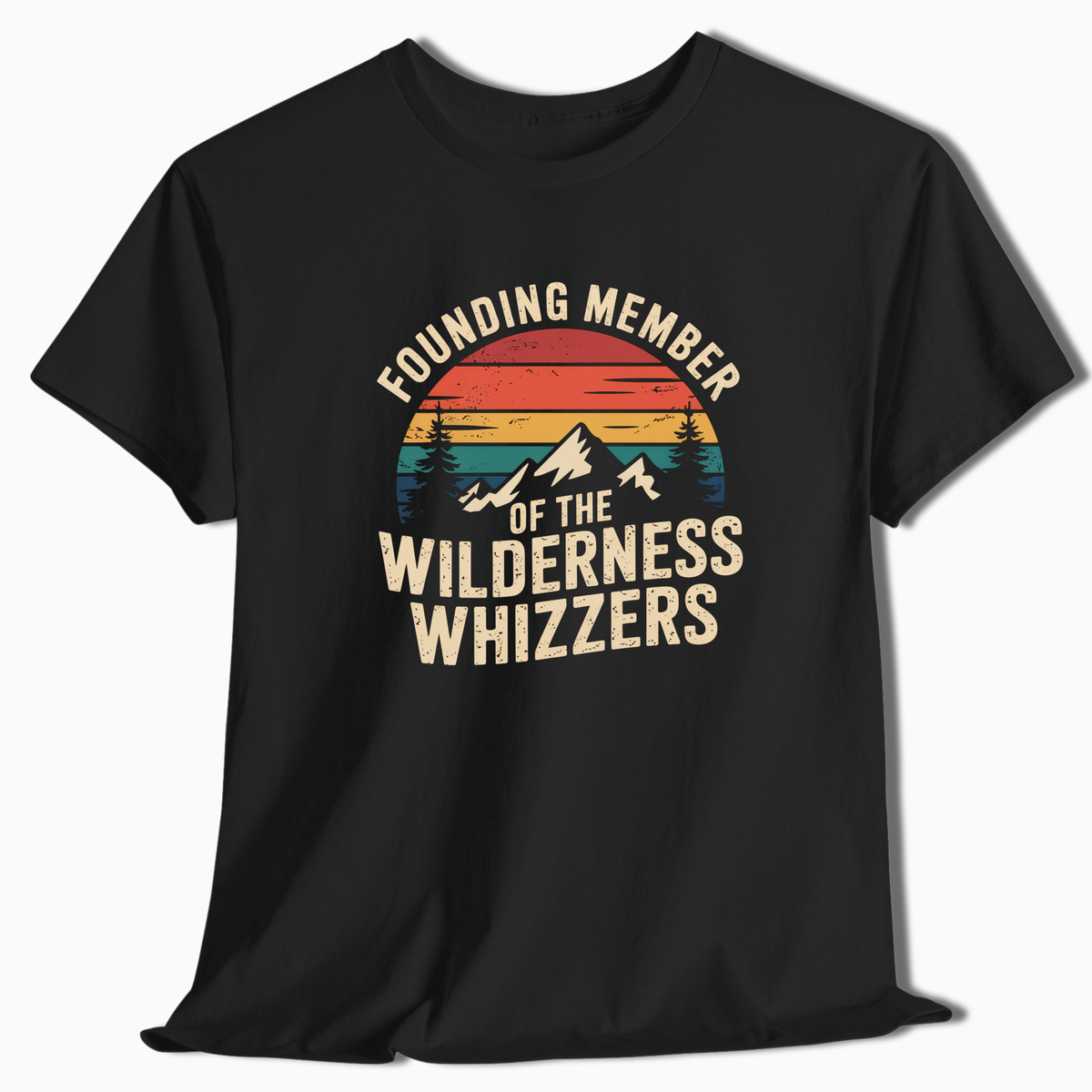 Founding Member Of The Wilderness Whizzers - T-Shirt - t188a25