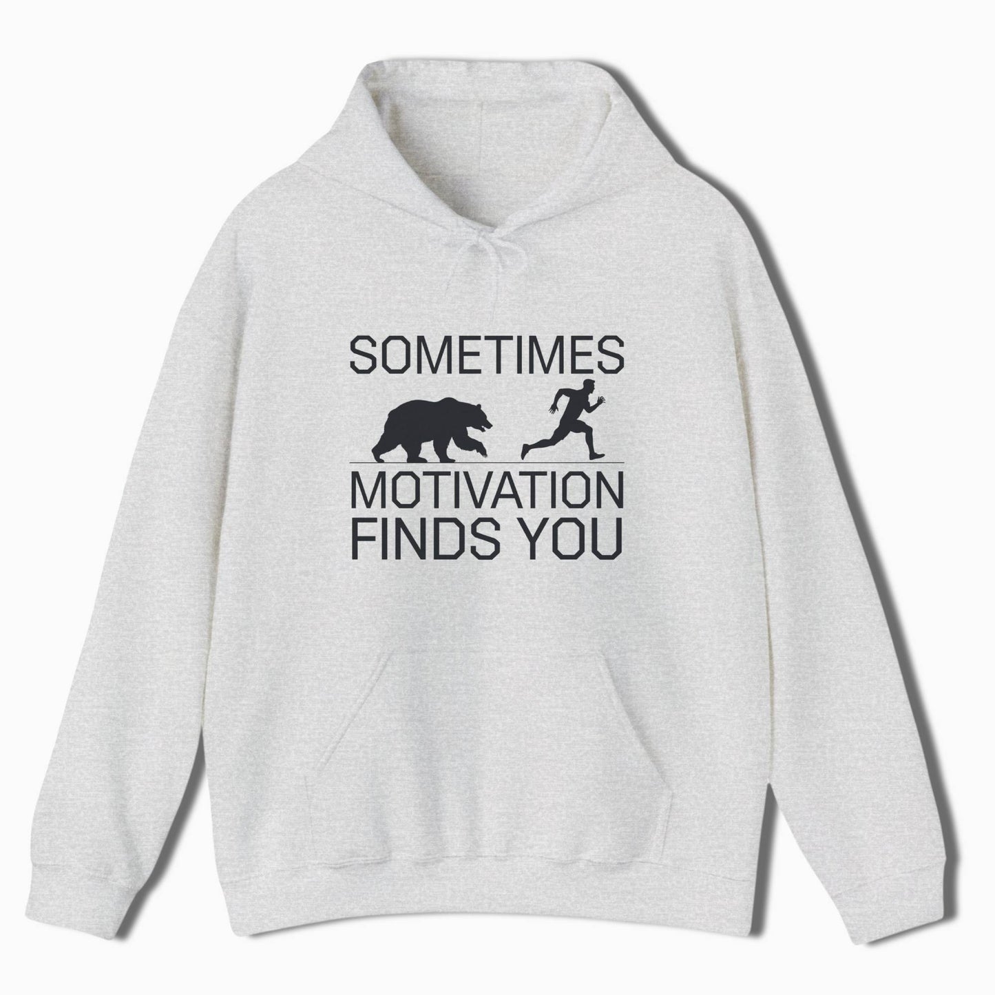 Hiking Hoodie Motivation Finds You - t1a25