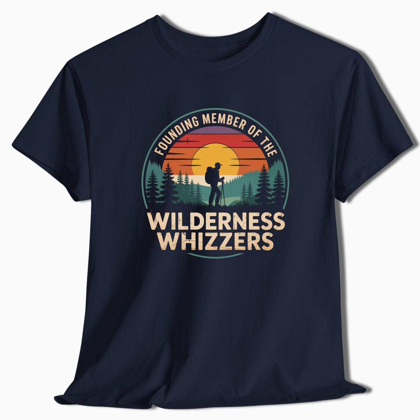 Founding Member Of The Wilderness Whizzers T-Shirt - t202a25