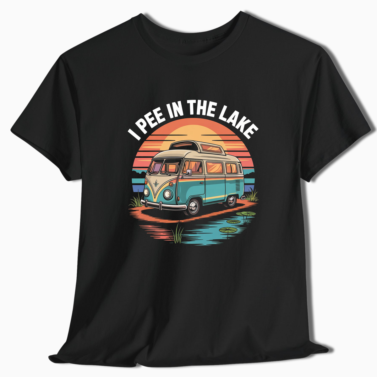 Funny I Pee in the Lake T-Shirt - t206a25