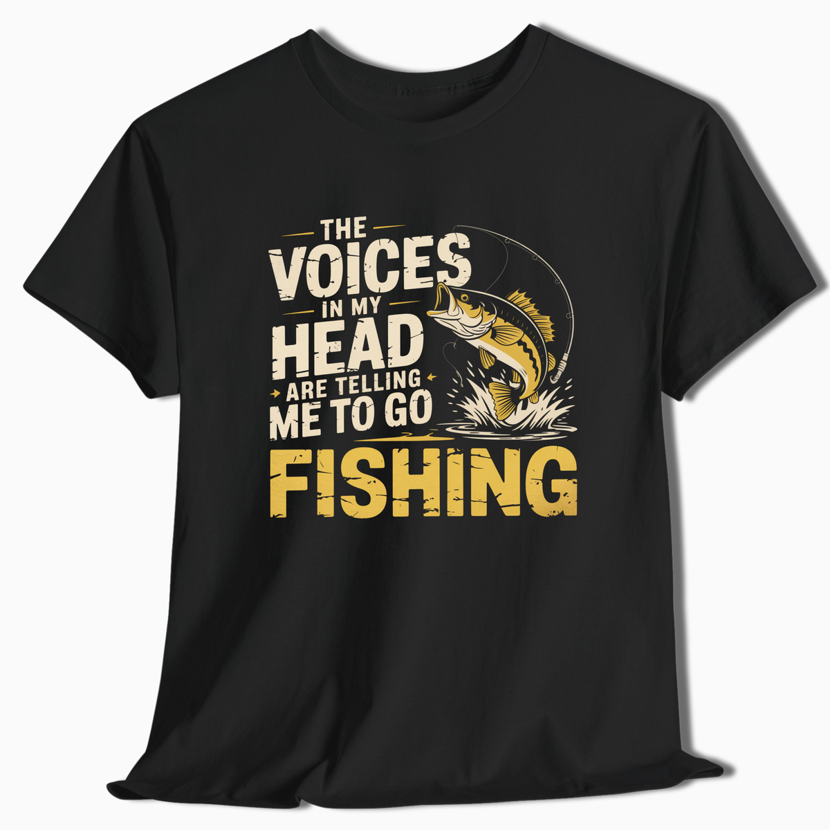 Voices In My Head Fishing T-Shirt - t212a25