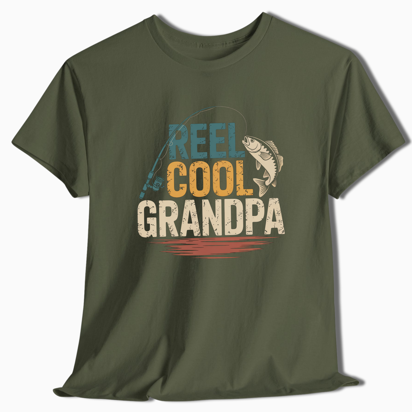 Reel Cool Grandpa T-Shirt - t213a25