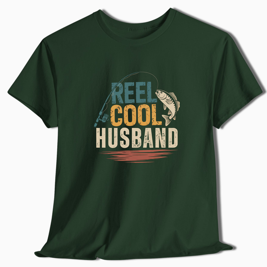 Reel Cool Husband T-Shirt - t215a25