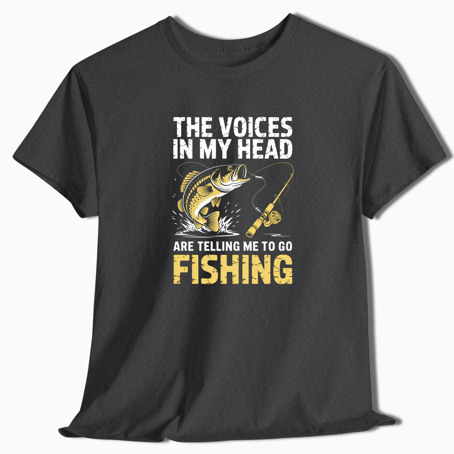 Go Fishing Voices T-Shirt - t217a25