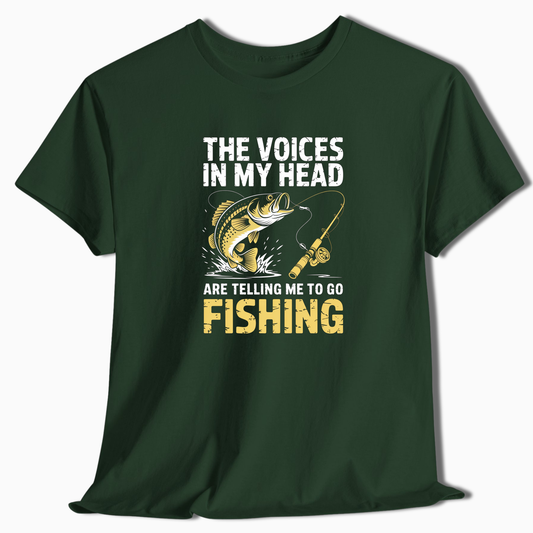 Go Fishing Voices T-Shirt - t217a25