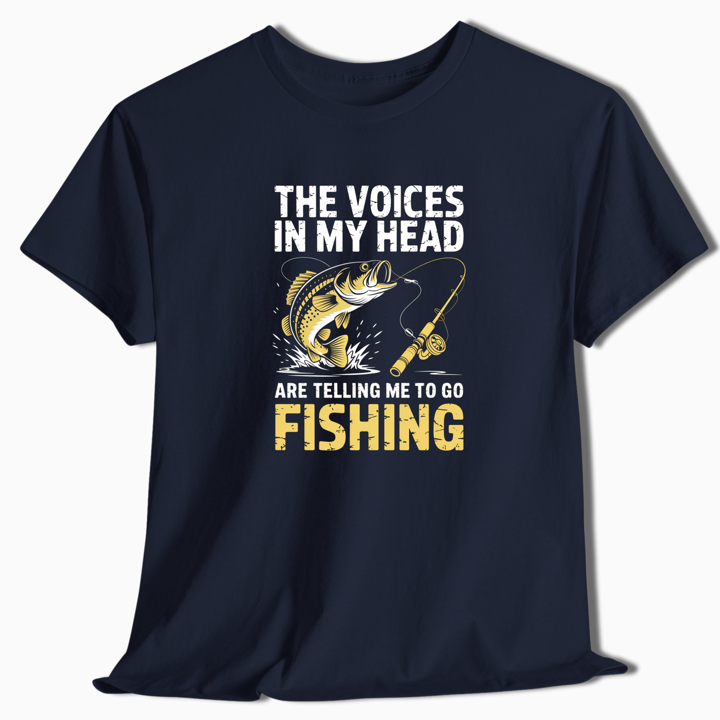 Go Fishing Voices T-Shirt - t217a25