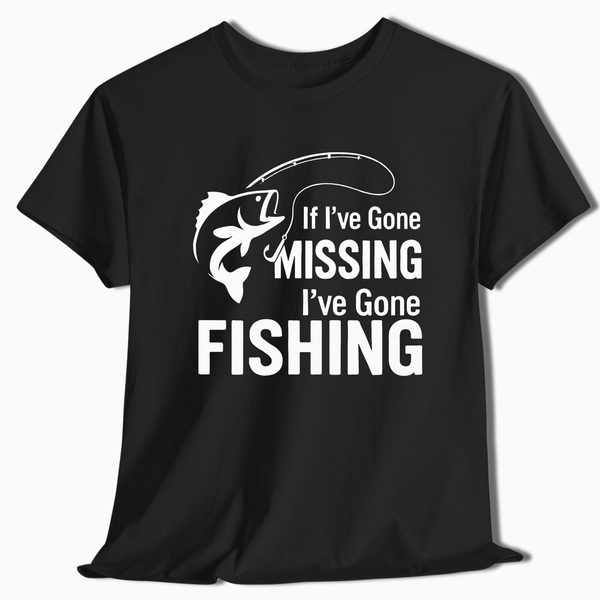 I've Gone Fishing T-Shirt - t244a25