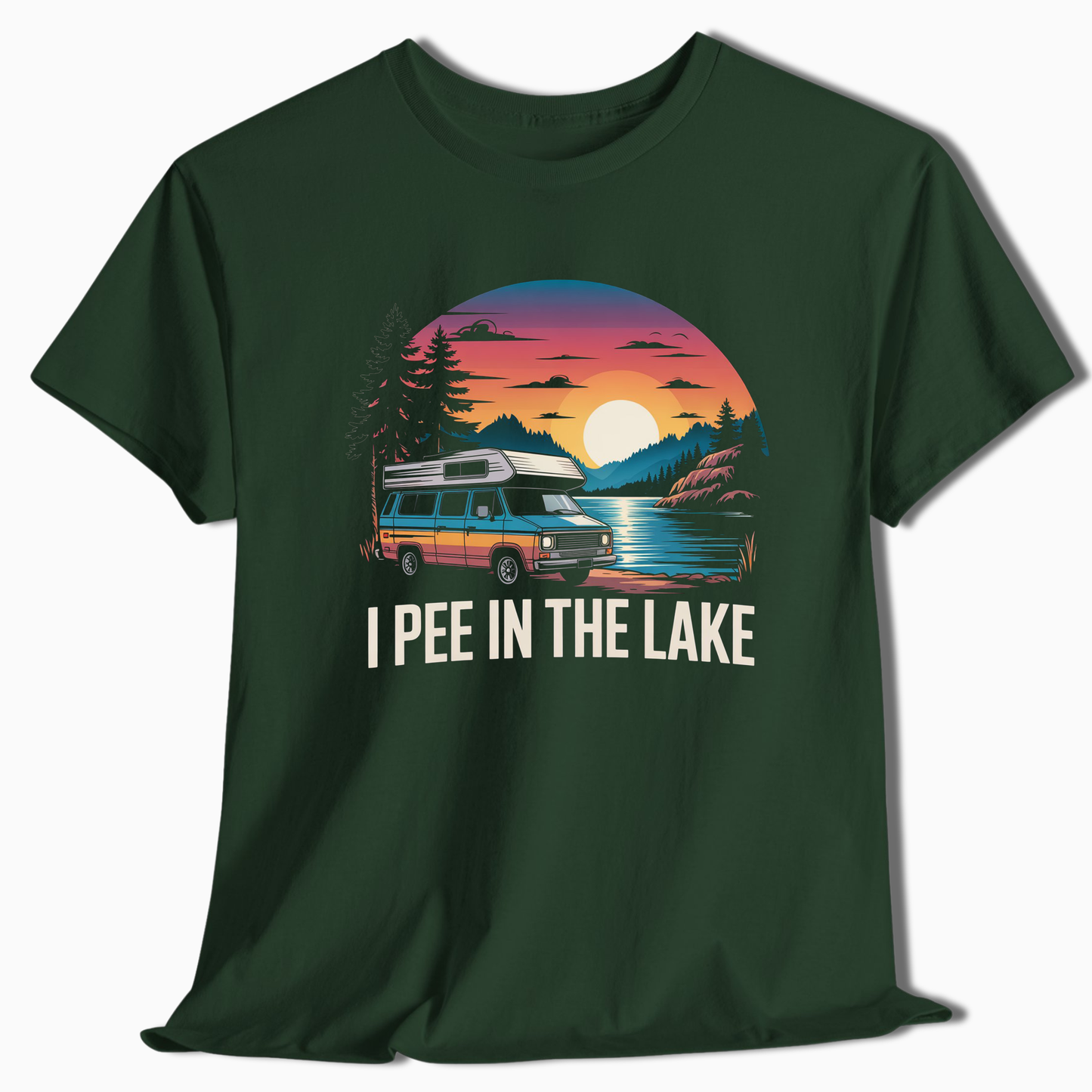I Pee In The Lake T-Shirt - t245a25