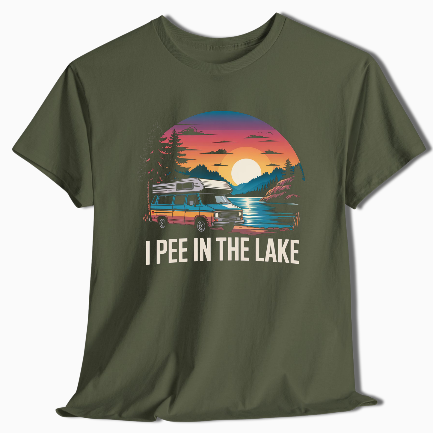 I Pee In The Lake T-Shirt - t245a25