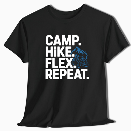 Camp Hike Flex Repeat T-Shirt - t248a25