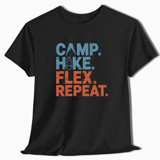 Camp Hike Flex Repeat T-Shirt - t249a25
