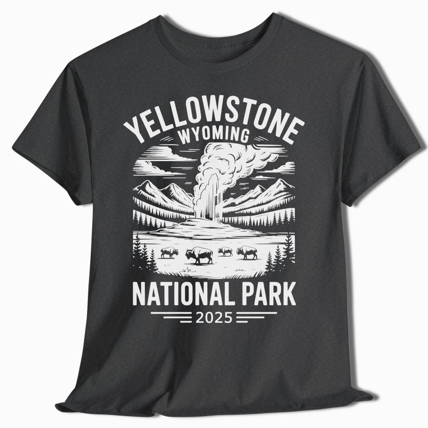 Yellowstone National Park Personalized Hiking Shirt - t281a25