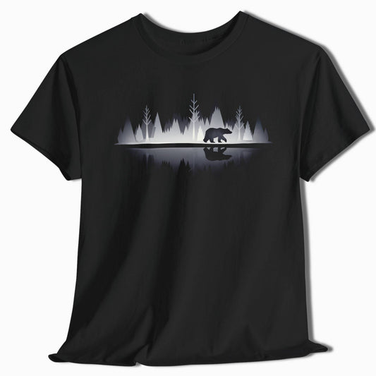 Bear Reflection Wilderness T-Shirt - t67a25