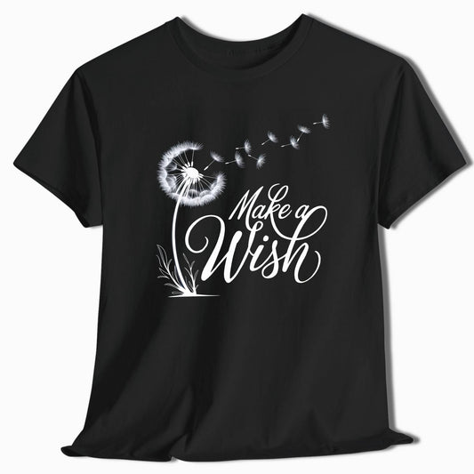 Dandelion T-Shirt Make a Wish - t78a25