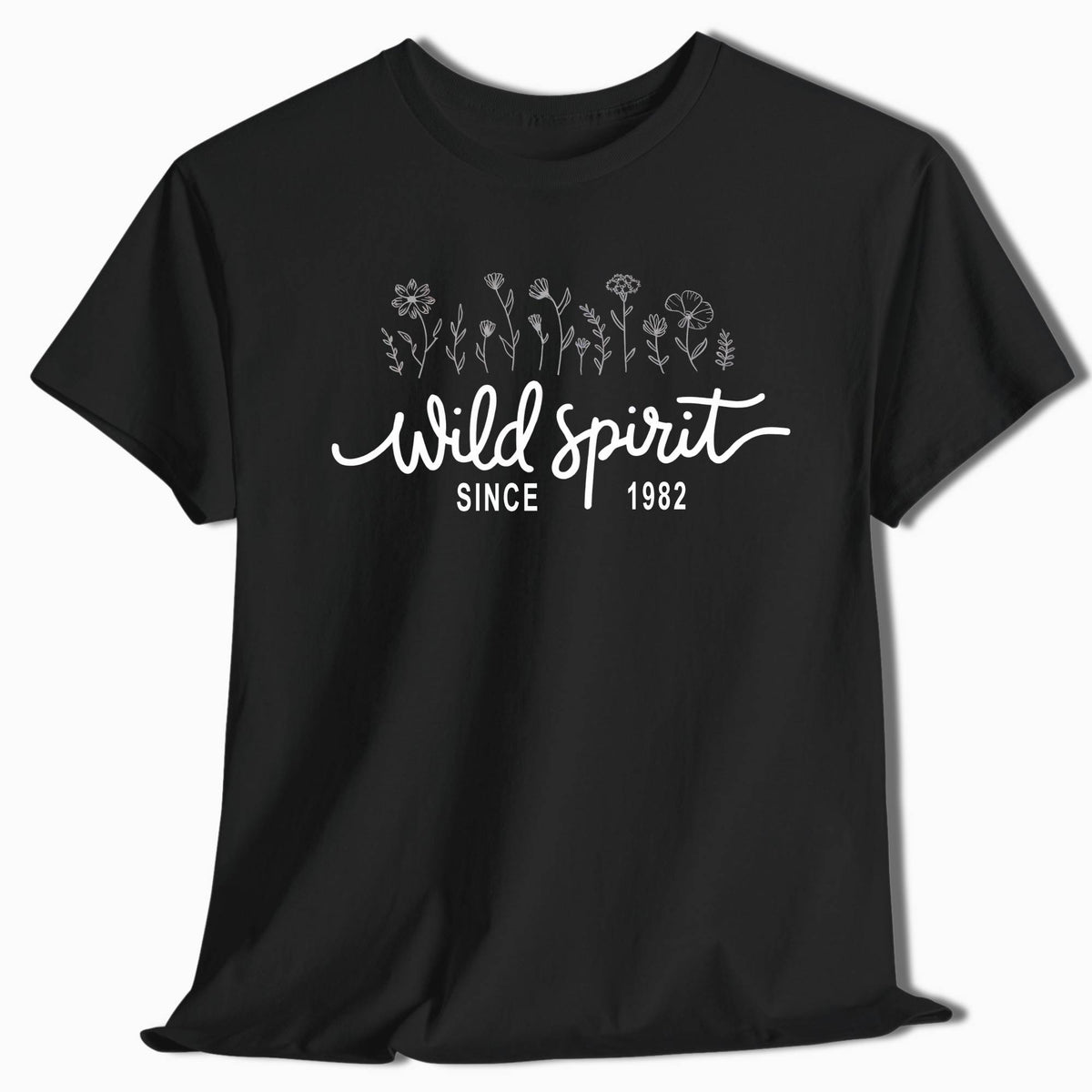 Personalized Hiking T-Shirt Wild Spirit Custom Birth Year - t86a25