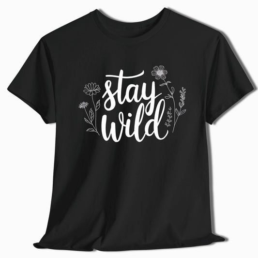 Botanical T-Shirt Stay Wild - t88a25