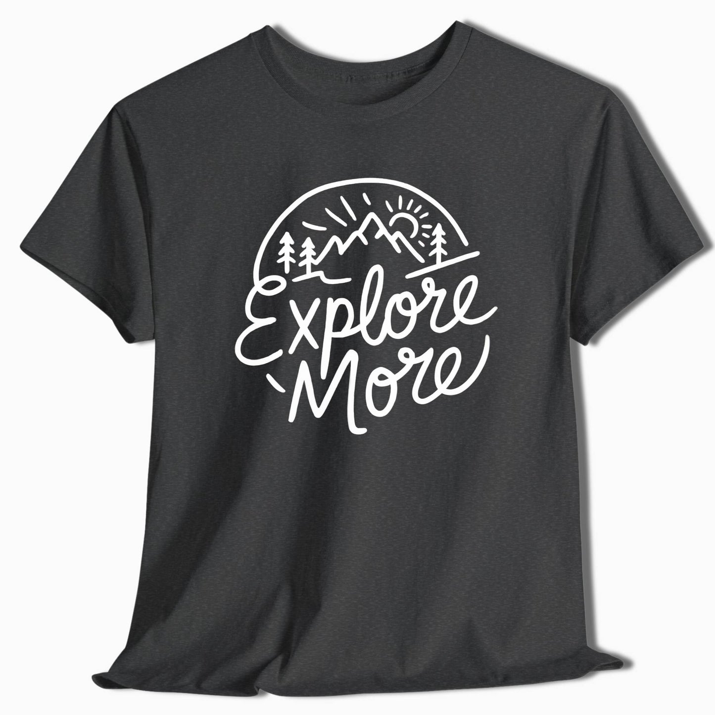 Adventure T-Shirt Explore More Mountain - t90a25