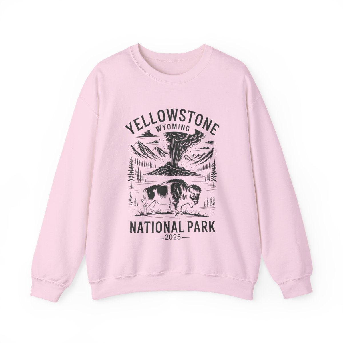 Custom Yellowstone National Park Sweatshirt - t307a25