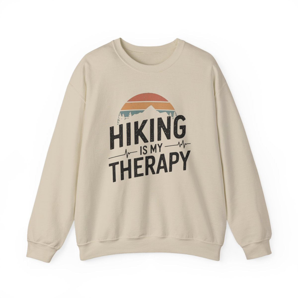 Hiking Is My Therapy Sweatshirt - t52a25