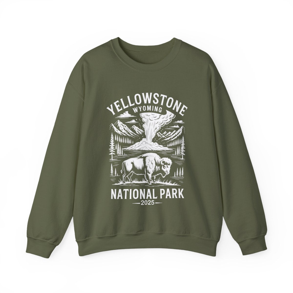 Custom Yellowstone National Park Sweatshirt - t307a25
