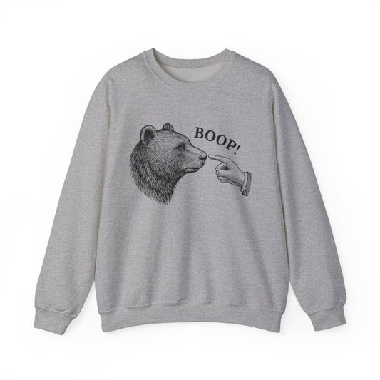 Boop Bear Sweatshirt for Nature & Adventure Lovers - t425a25
