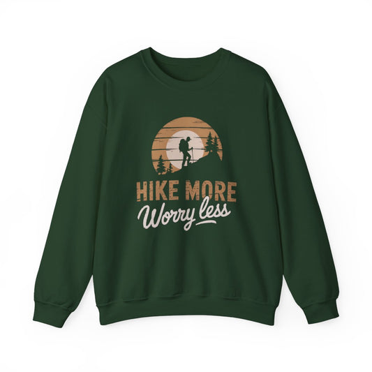 Hike More Worry Less Sweatshirt - t56a25