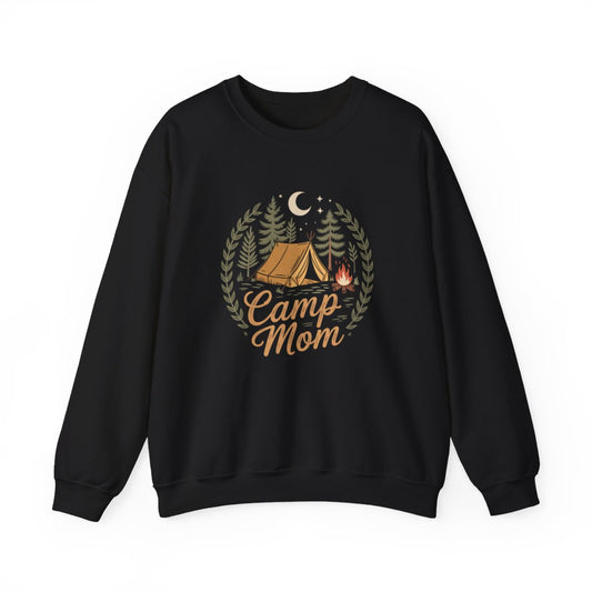 Camp Mom Outdoor Adventure Camping Sweatshirt - t153a25
