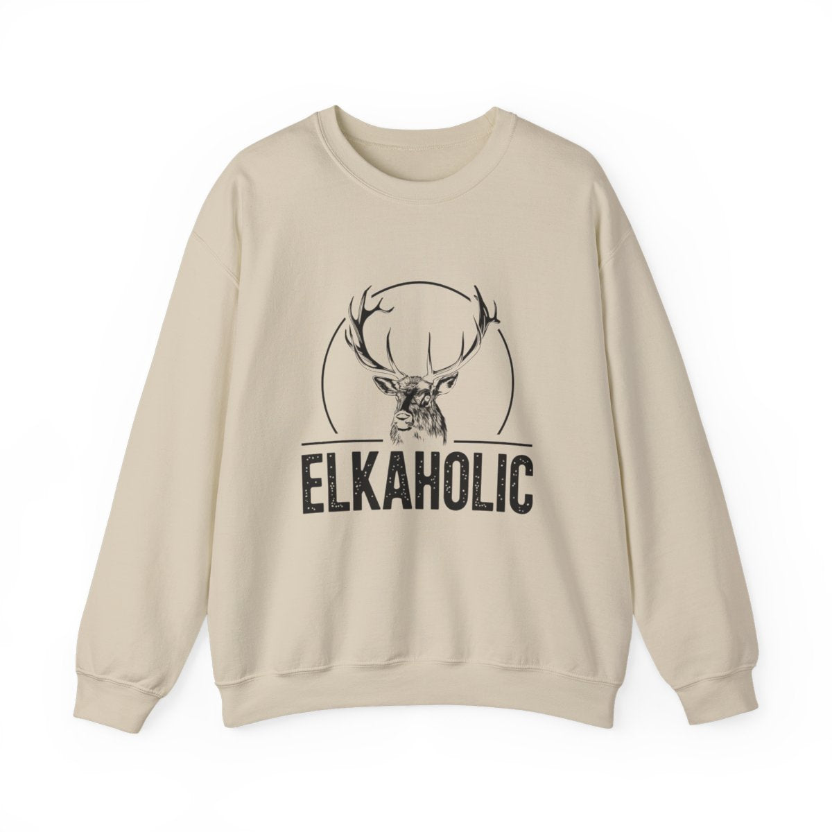 ElkAholic Funny Elk Hunter Sweater - t17a25