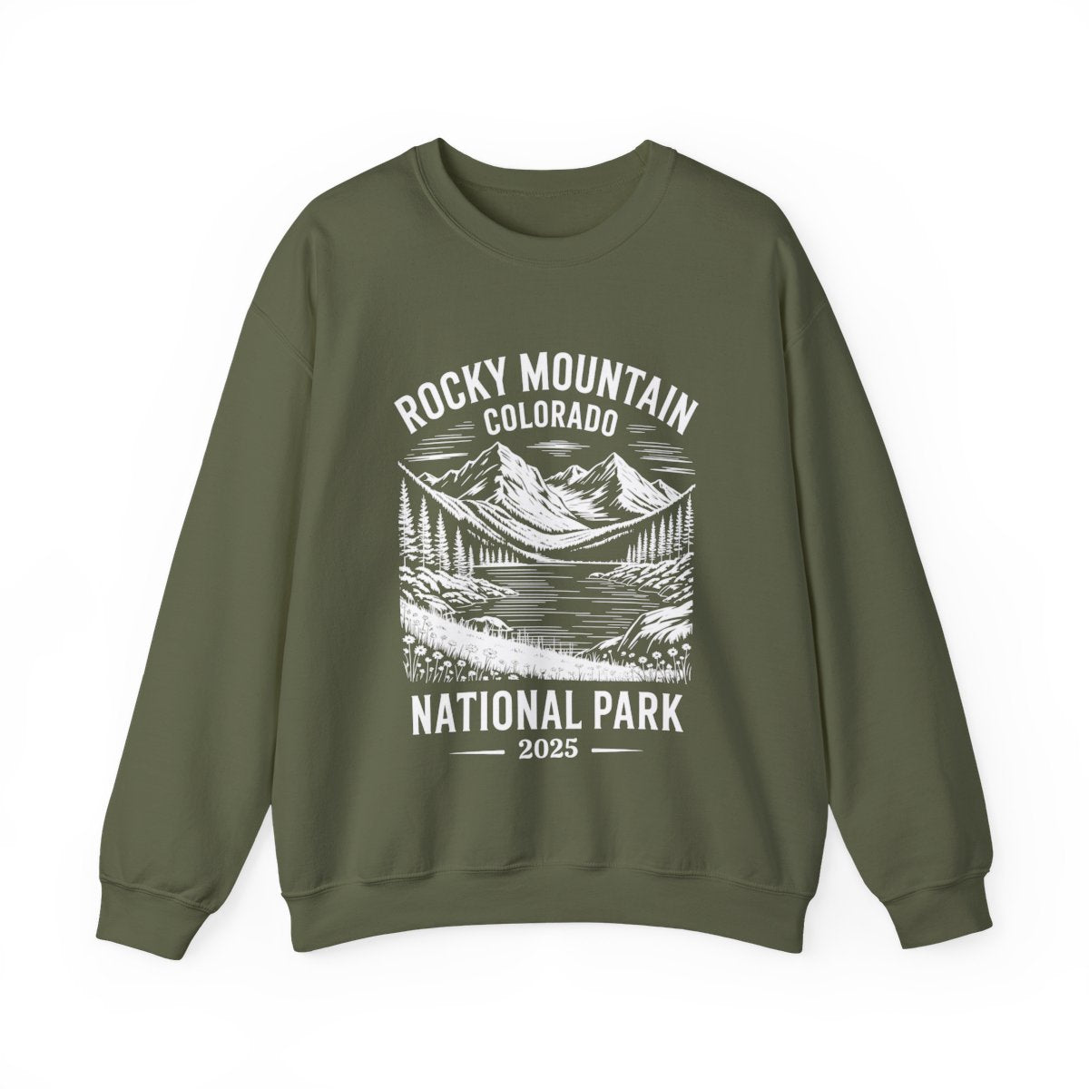 Custom Rocky Mountain National Park Sweatshirt - t297a25