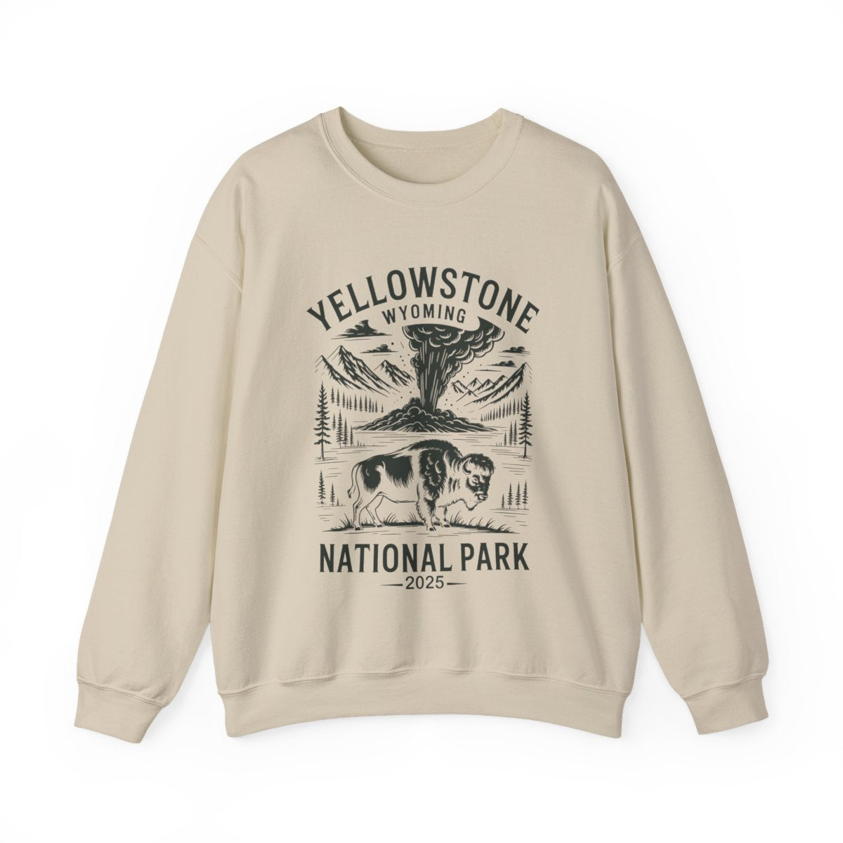 Custom Yellowstone National Park Sweatshirt - t307a25
