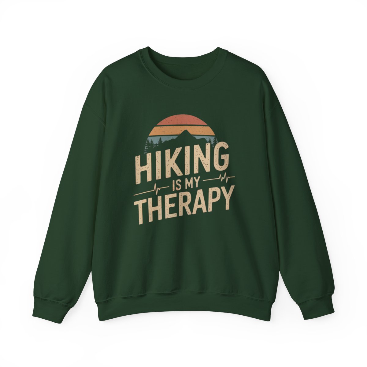 Hiking Is My Therapy Sweatshirt - t52a25