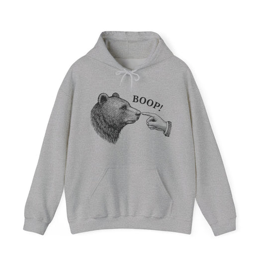 Boop Bear Hoodie for Outdoor & Wildlife Lovers - t425a25